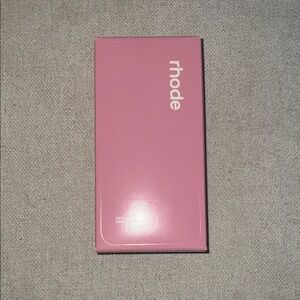 RHODE Pink Packaging with White Logo